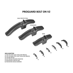 ProGuard Front Mudguard STD BOLT ON v2 MTB RRP