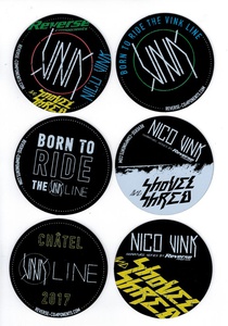 Beer Coaster Set Nico Vink Reverse Coloured