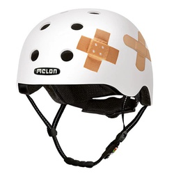 Melon Bike Helmet Urban Active Plaster White XL