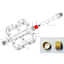 DU Bushing for Escape Pedal Bike Reverse