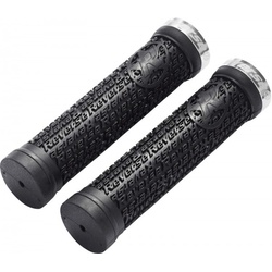 Handlebar Grips Bike Reverse Stamp Single Lock On