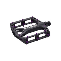 Bike Pedals Reverse Black ONE Black Purple