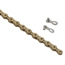 Bike chain YBN 10 speed Titanium Gold