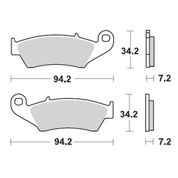 Brake Pads Moto Master PRO