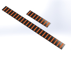 Pro Mud Guard Sticker Front Standard Orange RRP