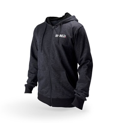 Hoodie SHRED MTB Zip Up Charcoal Medium