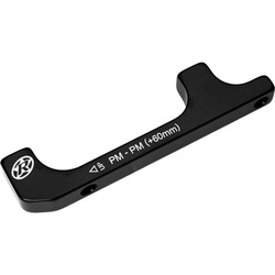 Disc Brake Adapter PM-PM (+60mm) Black Reverse