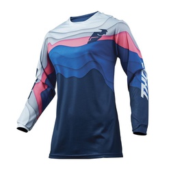 Jersey S19W Depths Ocean / Pink XL