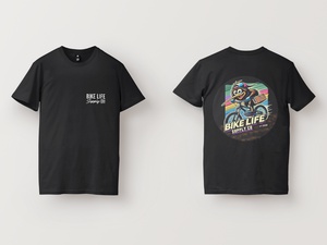 Bike Life Tee Large