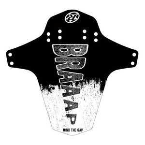 Mud guard MTB Bike Reverse Braaap Black White