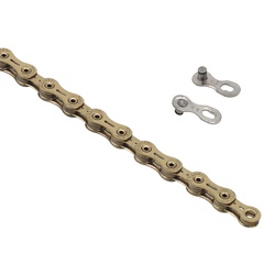 Bike chain YBN 11 speed Titanium Gold