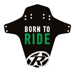 Mud guard MTB Bike Born to Ride Black Neon Green