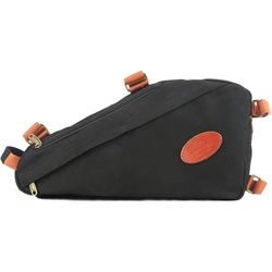 Canvas bike frame bag Tourbon black