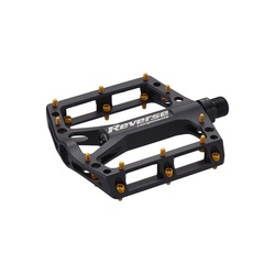 Bike Pedals Reverse Black ONE Black Gold