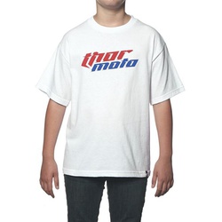 T-shirt Thor Youth Total Moto White L