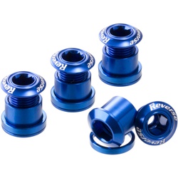 Chainring Bolt Set Bike Reverse Dark Blue