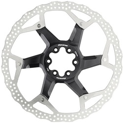 Brake Disc Rotor Bike Reverse AL/Steel 200mm Black