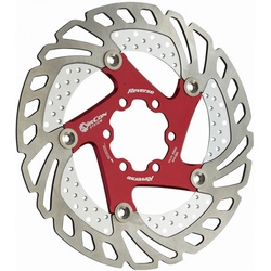 Brake Disc Rotor AirCon 160mm Red