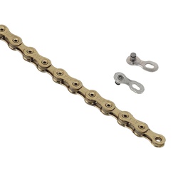 Bike chain YBN 12 speed Titanium Gold