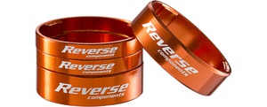 Stem Spacer Set Ultra-Light 1 1/8" Orange