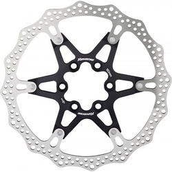 Brake Disc Rotor Bike AL/Steel 160mm Black