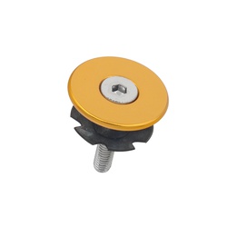 Bicycle steering top cap Anodized gold