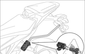 Pannier Mounts SW Motech Ducati Monster 1200R