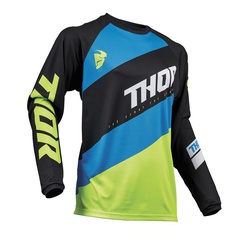 Jersey Thor S19 Sector Shear Black/Acid 3XLarge