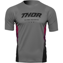 Jersey Thor MX MTB Assist React Grey/Purple Small