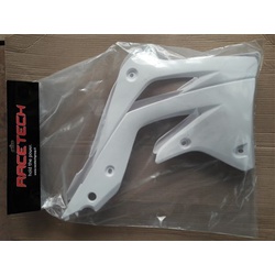 Radiator Shrouds KX450F 12-15 White