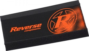 Chainstay Cover Neopren Reverse Black Fox Orange