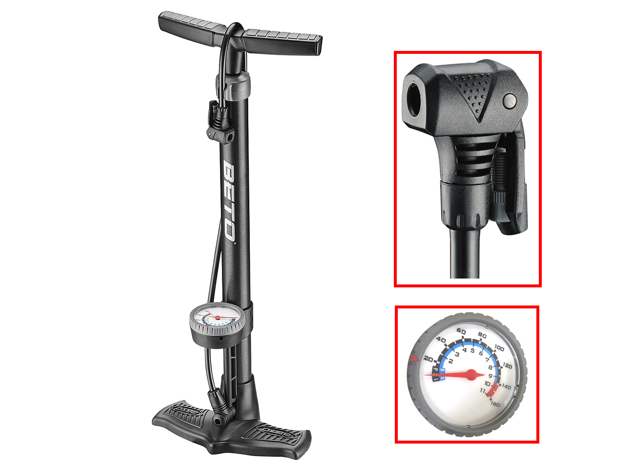Beto track pump online